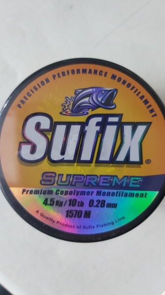 Sufix Supreme Copolymer Line Bulk Spool